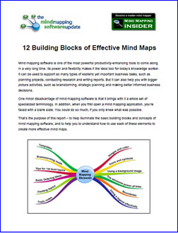 mind map building blocks report