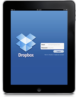 Dropbox on the Apple iPad