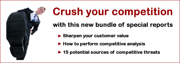 how to crush your competition