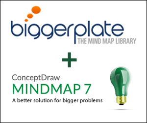 BiggerPlate.com now supports ConceptDraw MINDMAP visual maps