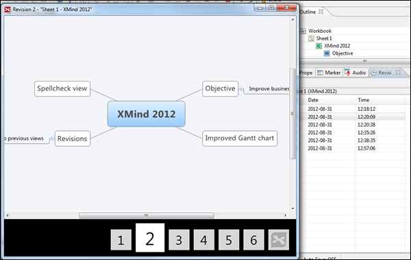 XMind 2012 revisions