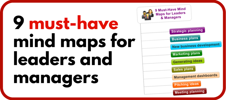 mind maps for leaders and managers