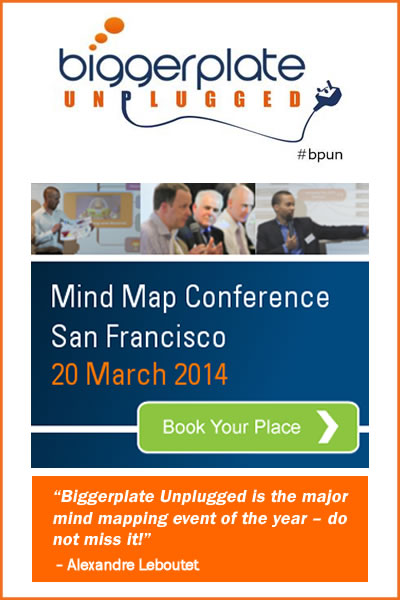 Biggerplate Unplugged San Francisco mind mapping conference
