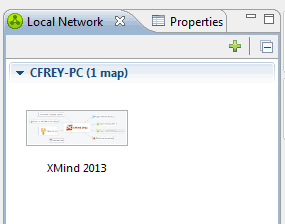 XMind 2013 local network capabiliity