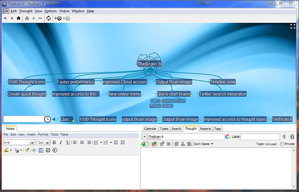 TheBrain 8 mind mapping and knowledge management
