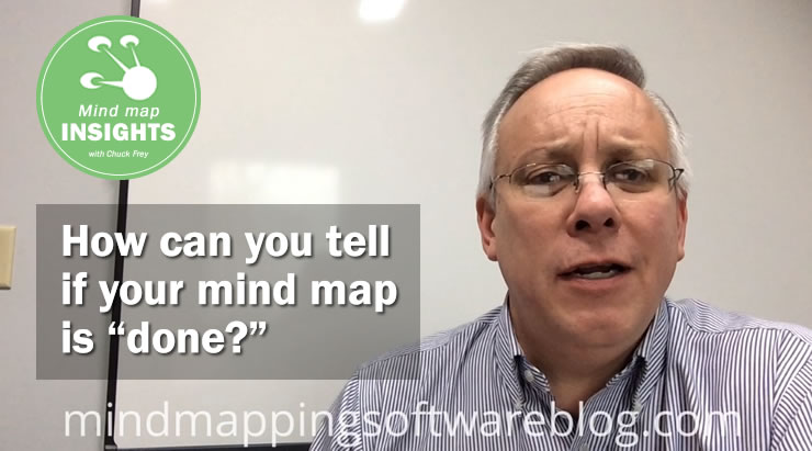 How do you know when your mind map is done?