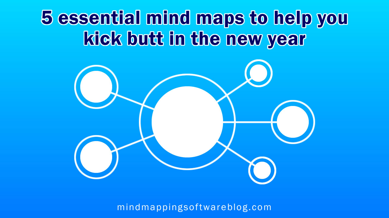 5 mind maps for yearly planning
