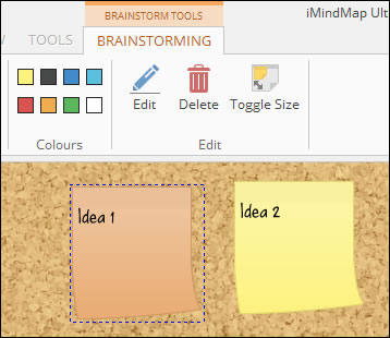 iMindMap 8 brainstorming view