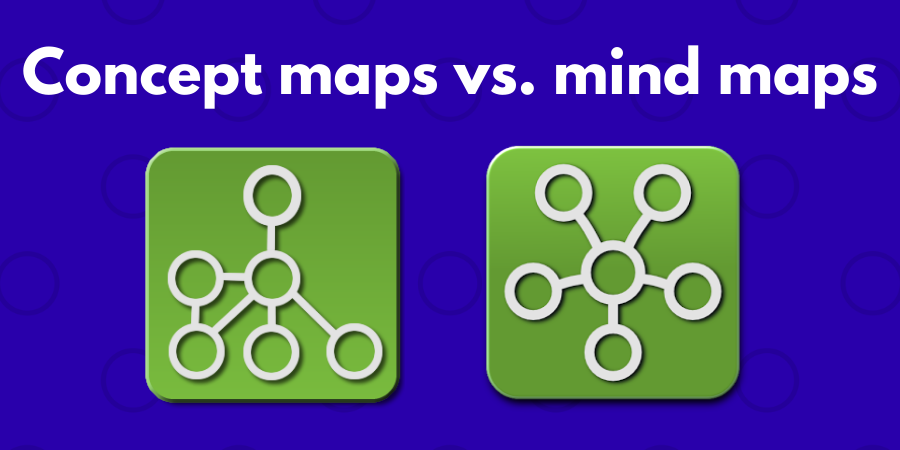 concpt maps vs. mind maps