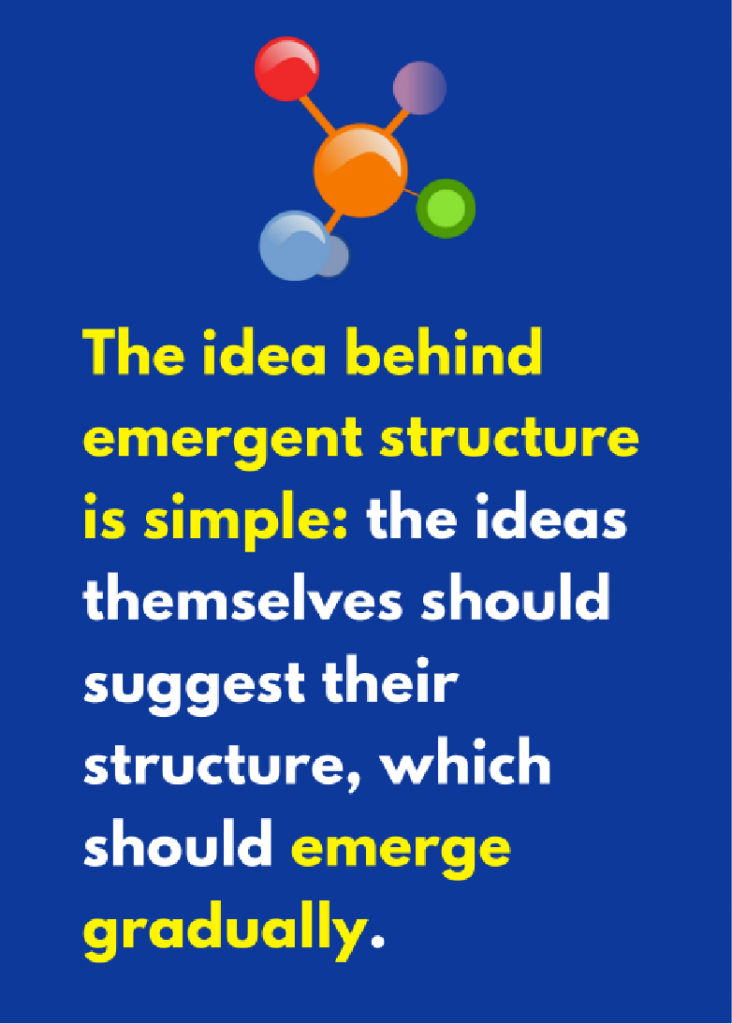 definition of emergent structure