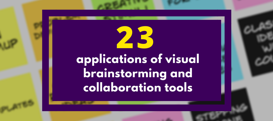 visual brainstorming and collaboration apps