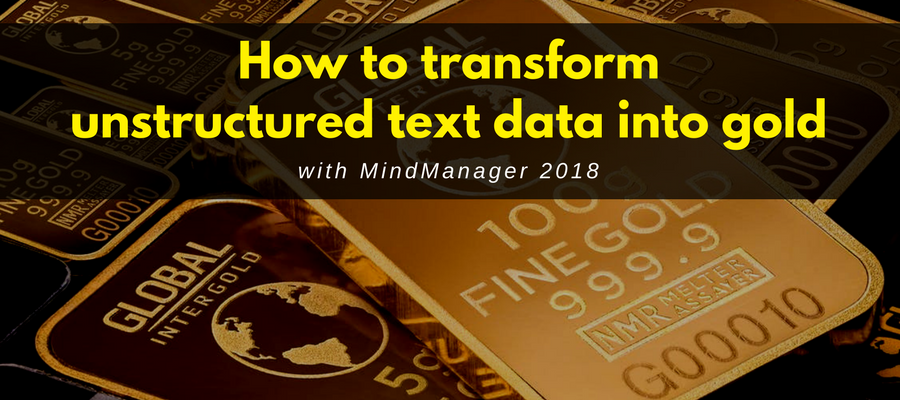 How to transform unstructured text data into gold