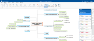 MindView Online replicates the desktop mind mapping experience
