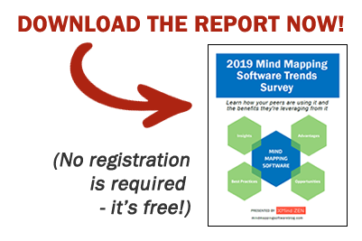 Download the 2019 Mind Mapping Software Trends Survey Report