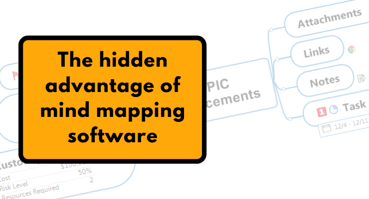 hidden advantage of mind mapping software
