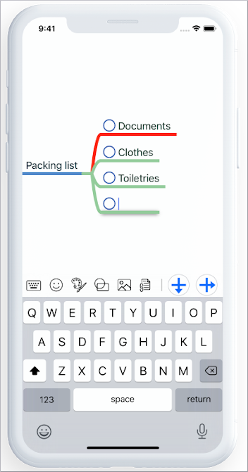 Escape app for mind mapping