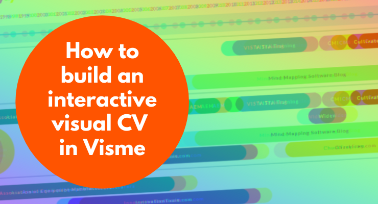 interactive visual CV - Visme