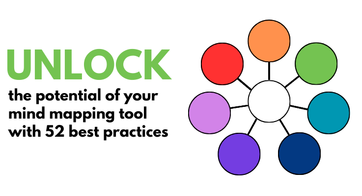 Unlock the full potential of your mind mapping tool with 52 best practices