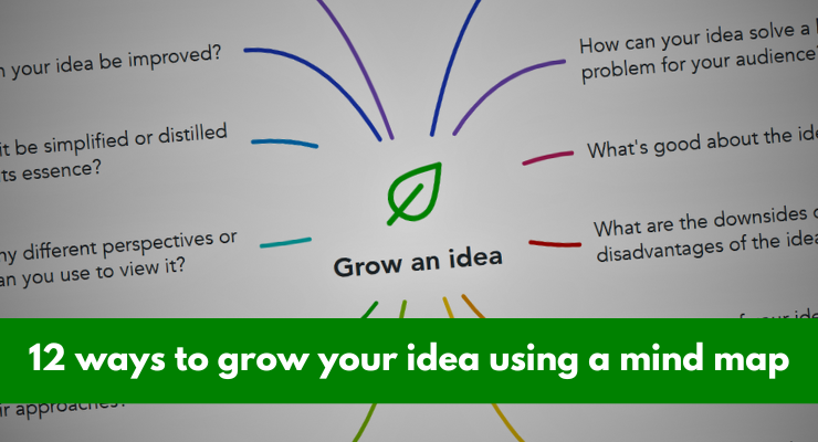 grow an idea mind map