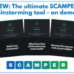 SCAMPER brainstorming tool on demand