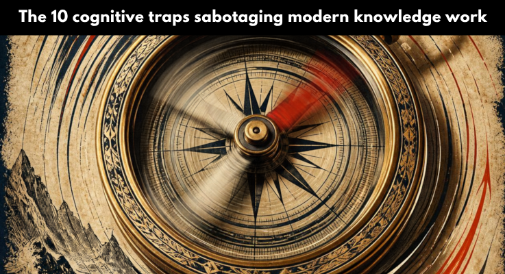 The 10 cognitive traps sabotaging modern knowledge work
